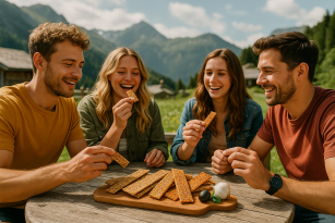 Danvita Crisp Bread Beetroot 130g Knusperbrotstangen mit Rote Beete