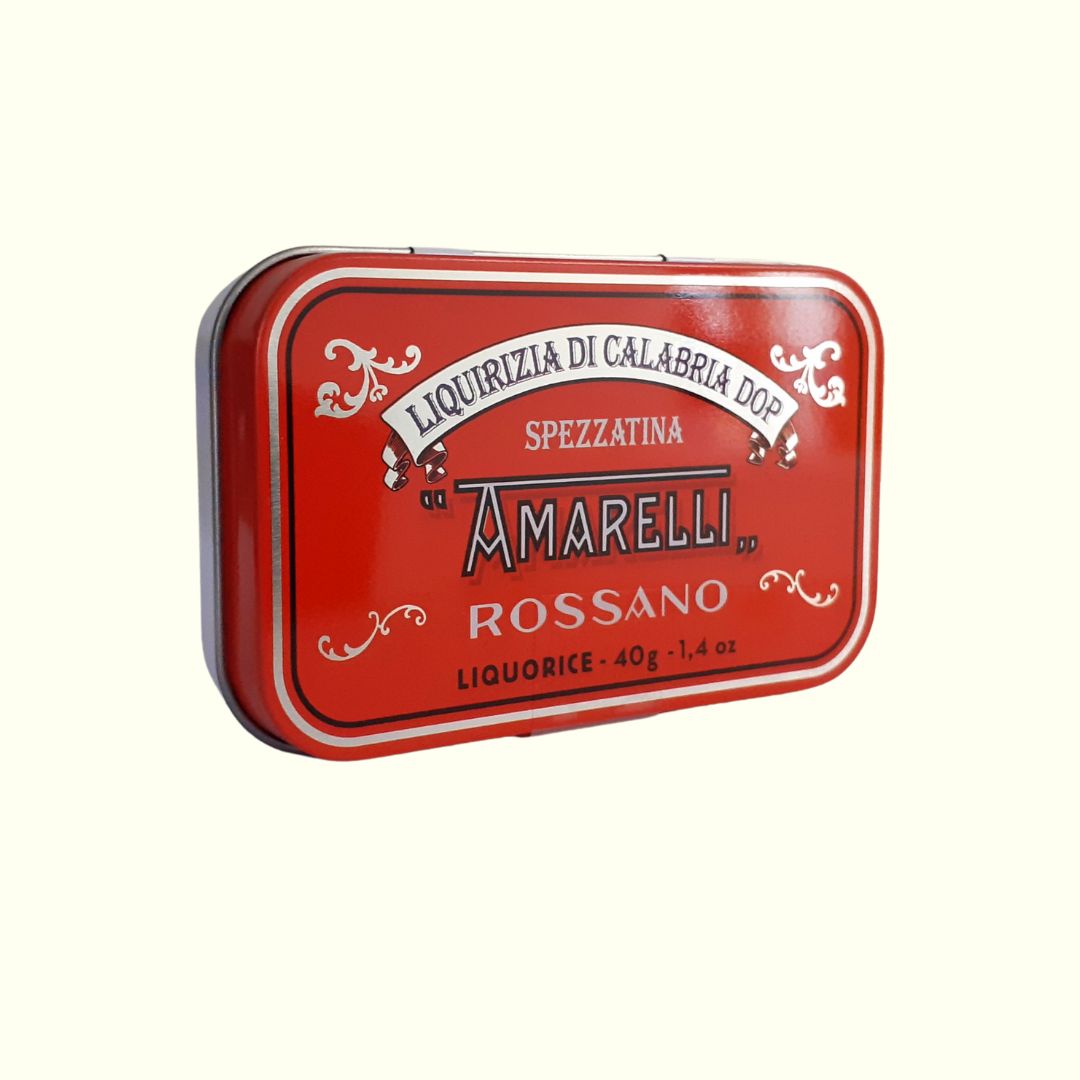 Amarelli Rossano 40g Pastillen aus Hartlakritz