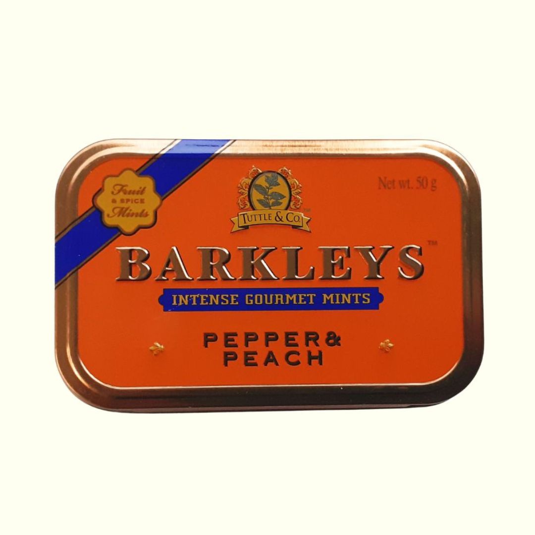 Barkleys Intense Pepper & Peach 50g Pfeffer- und Pfirsichgeschmack