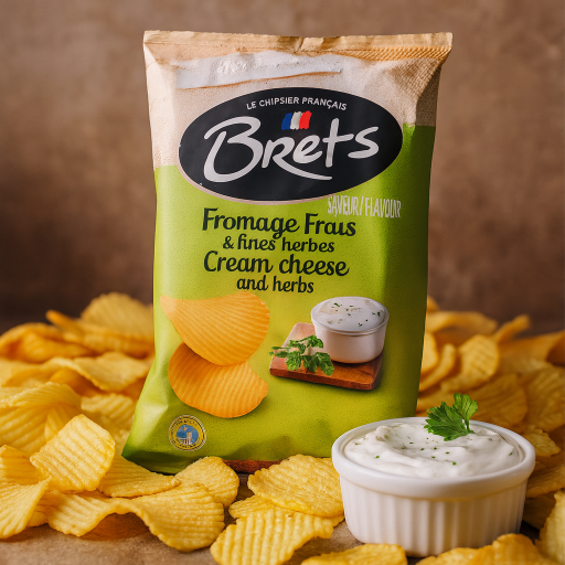 Brets Chips Frischkäse & Kräuter 125g