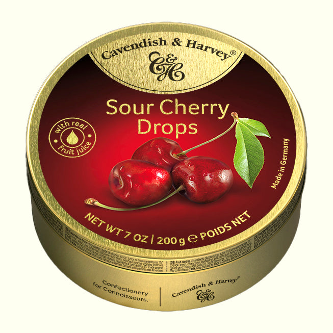 Cavendish & Harvey Sour Cherry Drops 200g
