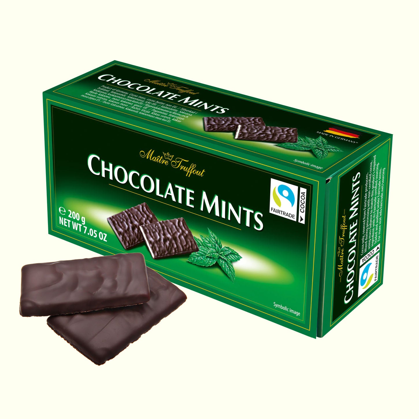 Maître Truffout Chocolate Mints 200g