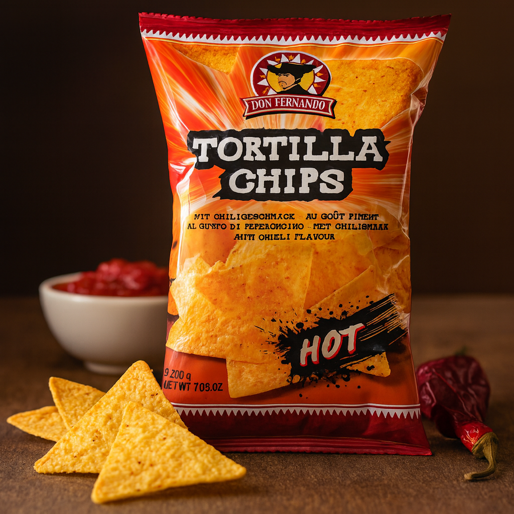 Don Fernando Tortilla Chips mit Chilligeschmack 200g