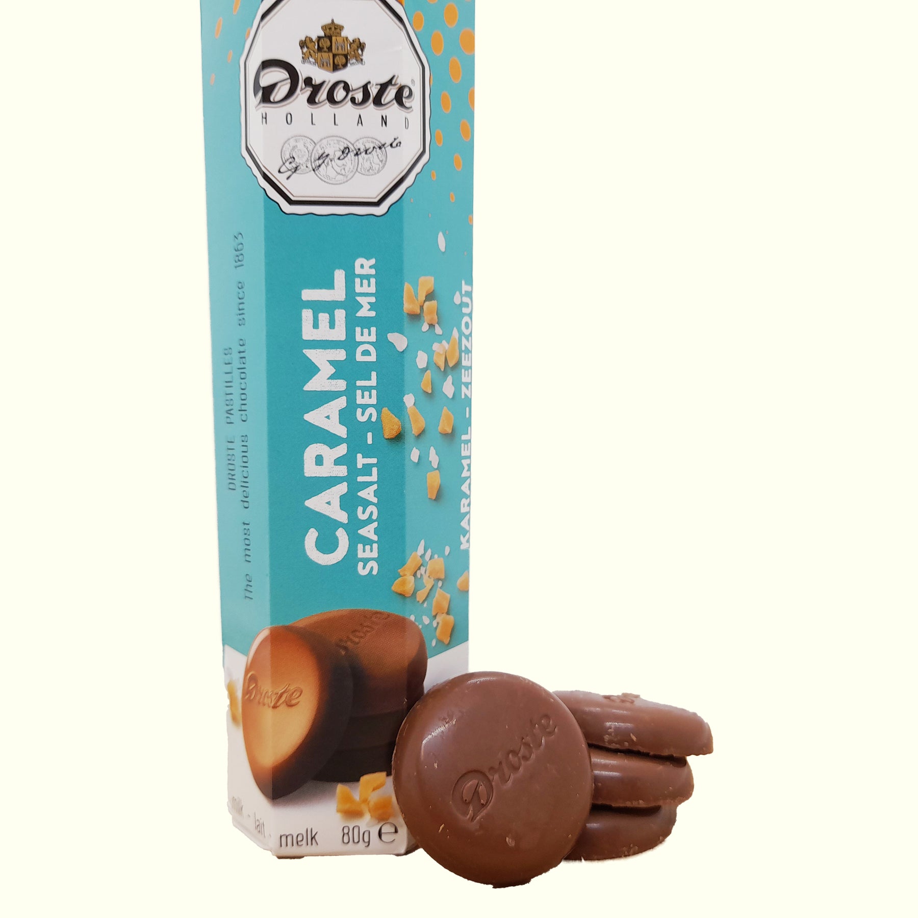 Droste Caramel- Seasalt Pastilles 85g