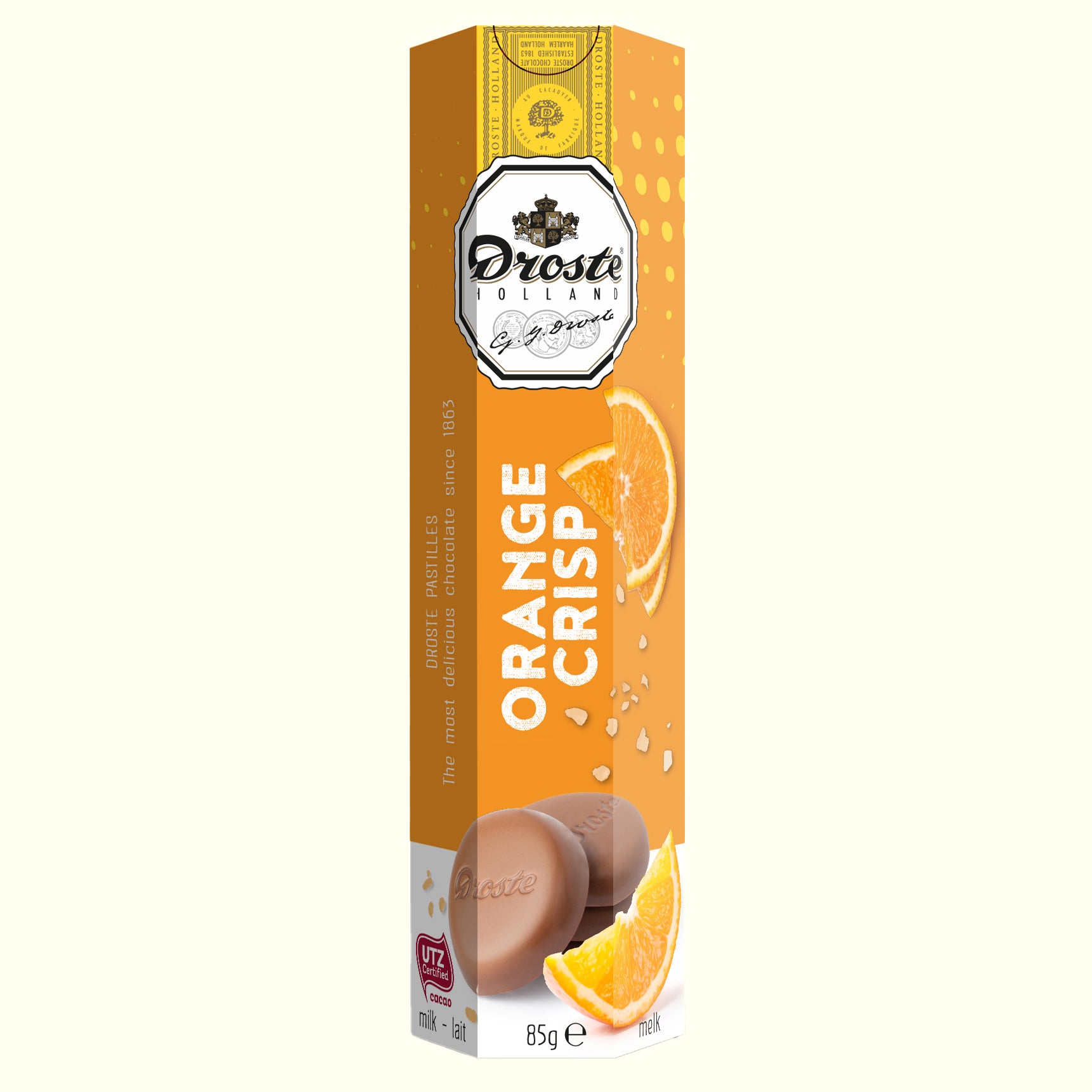 Droste Orange Crisp Pastilles 85g