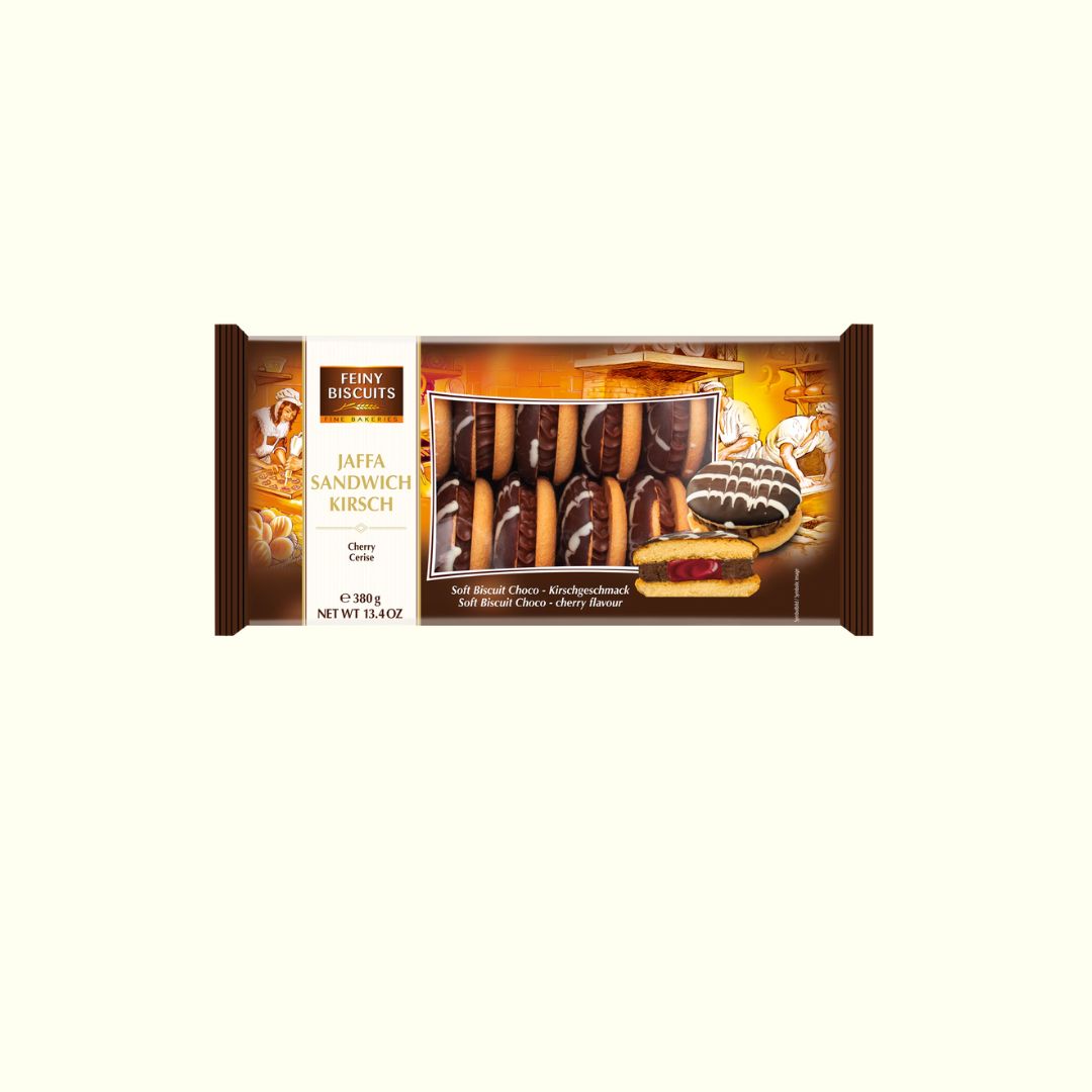 Feiny Biscuits Jaffa Sandwich Kirsch 380g - TopCandy