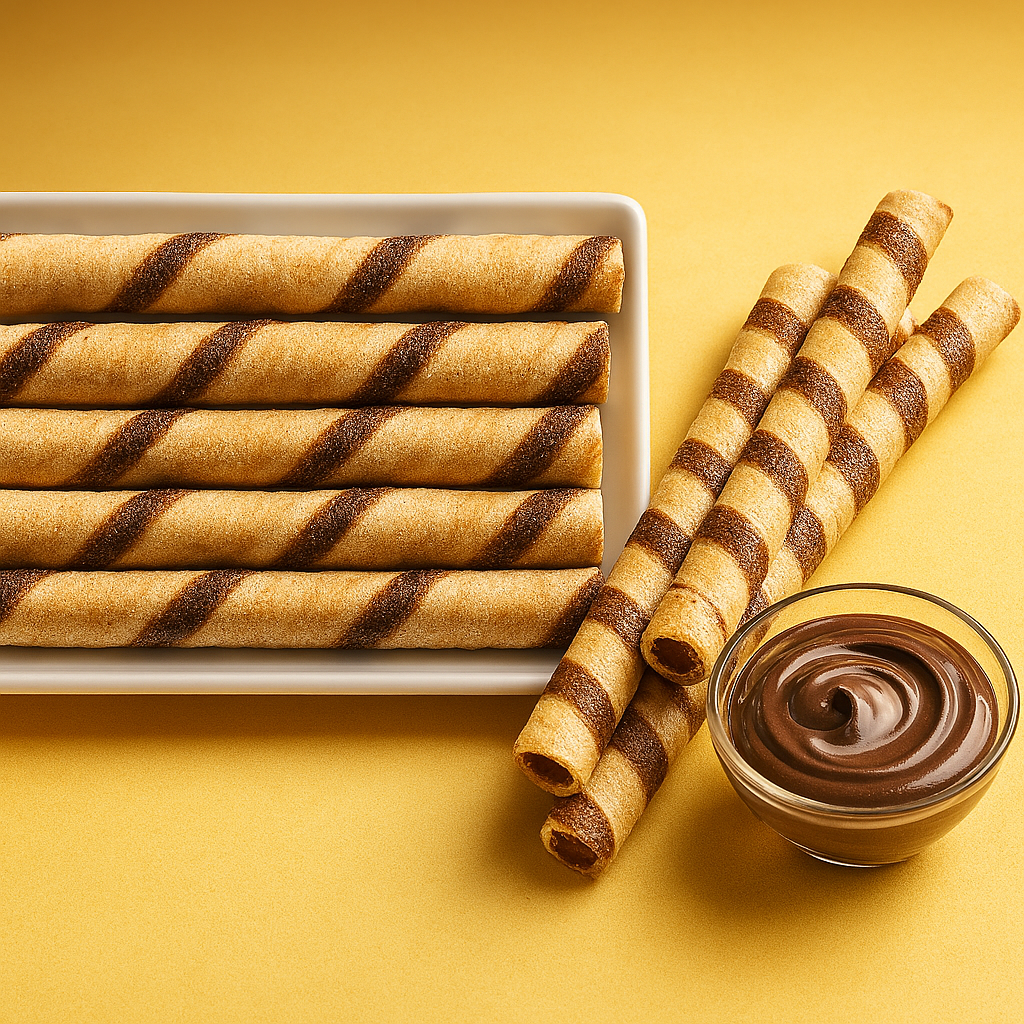 Feiny Biscuits Waffelröllchen mit Kakao 160g