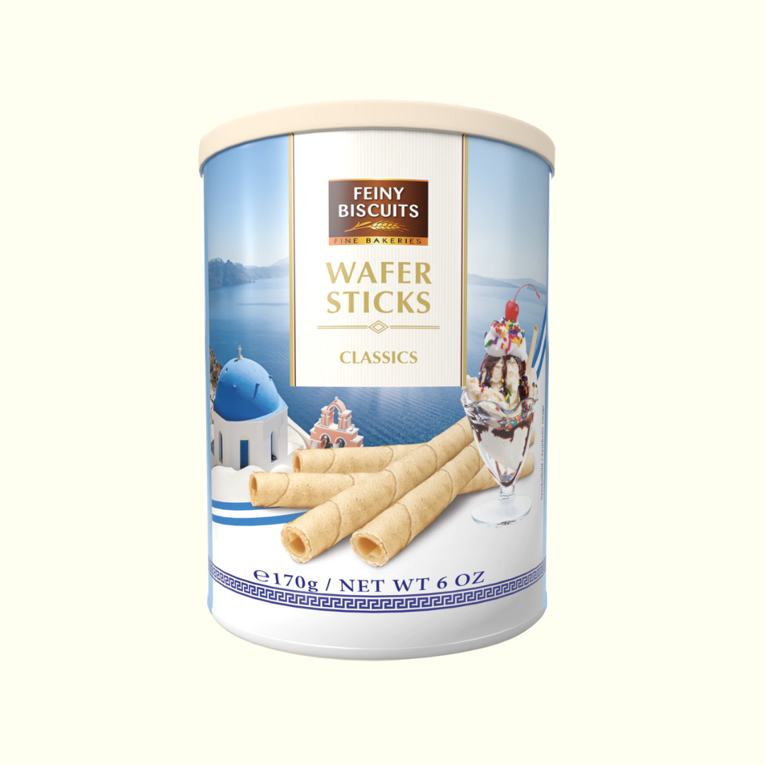 Feiny Biscuits Waffelröllchen 170g Ungefüllt