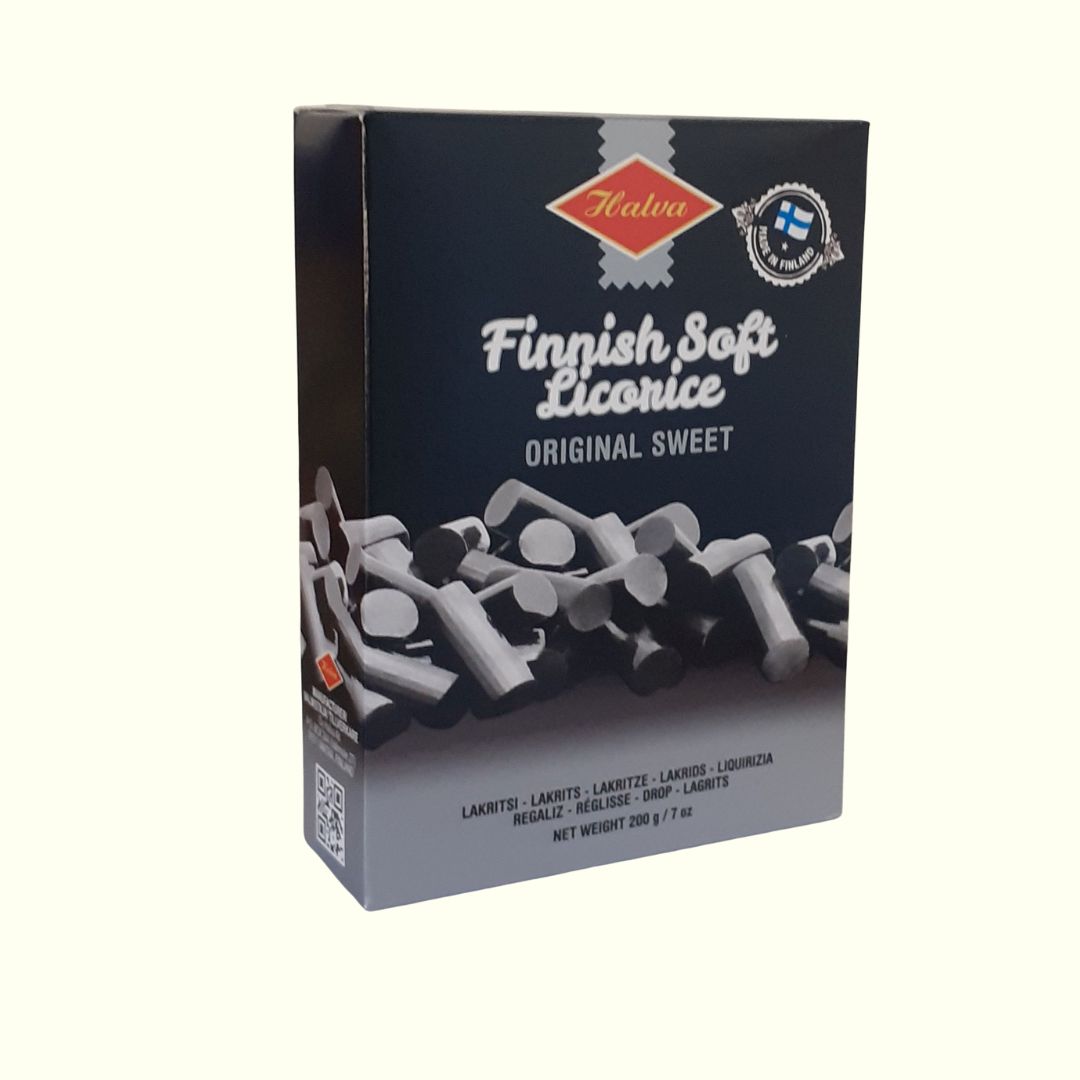 Halva Finnish Soft Licorice 200g Süßes Lakritz