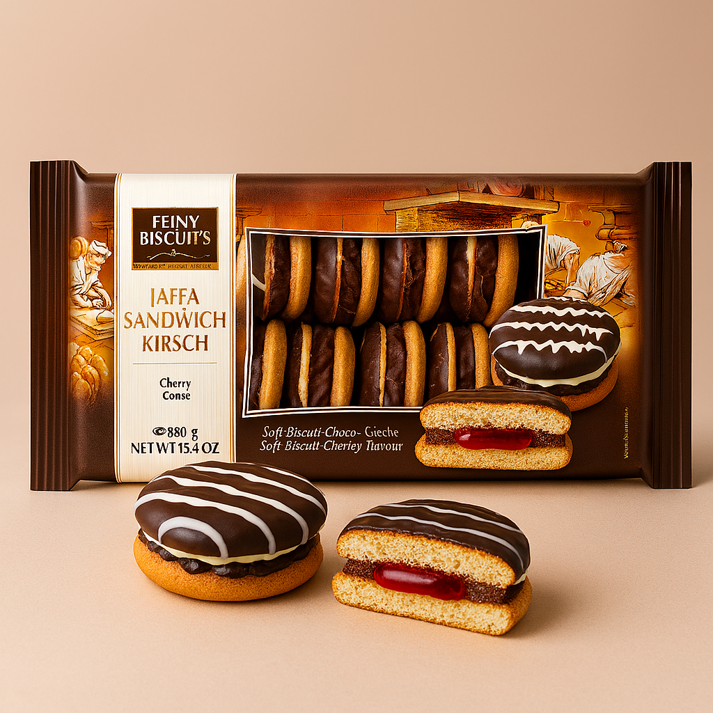 Feiny Biscuits Jaffa Sandwich Kirsch 380g