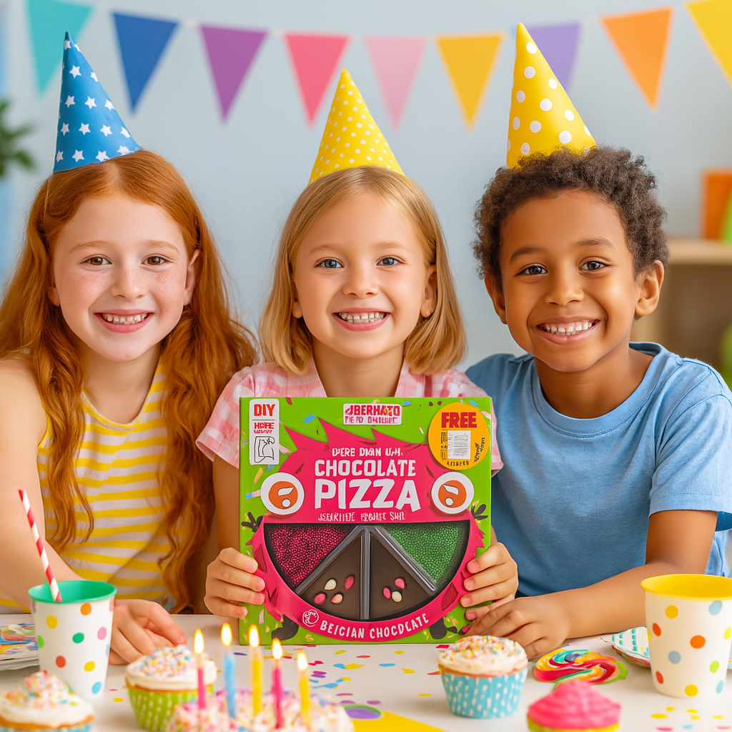 Bernard Chocolatier Chocolate Pizza Assorted Family Size 105g