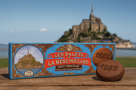 La Mère Poulard Les Palets Tout Chocolat 125g