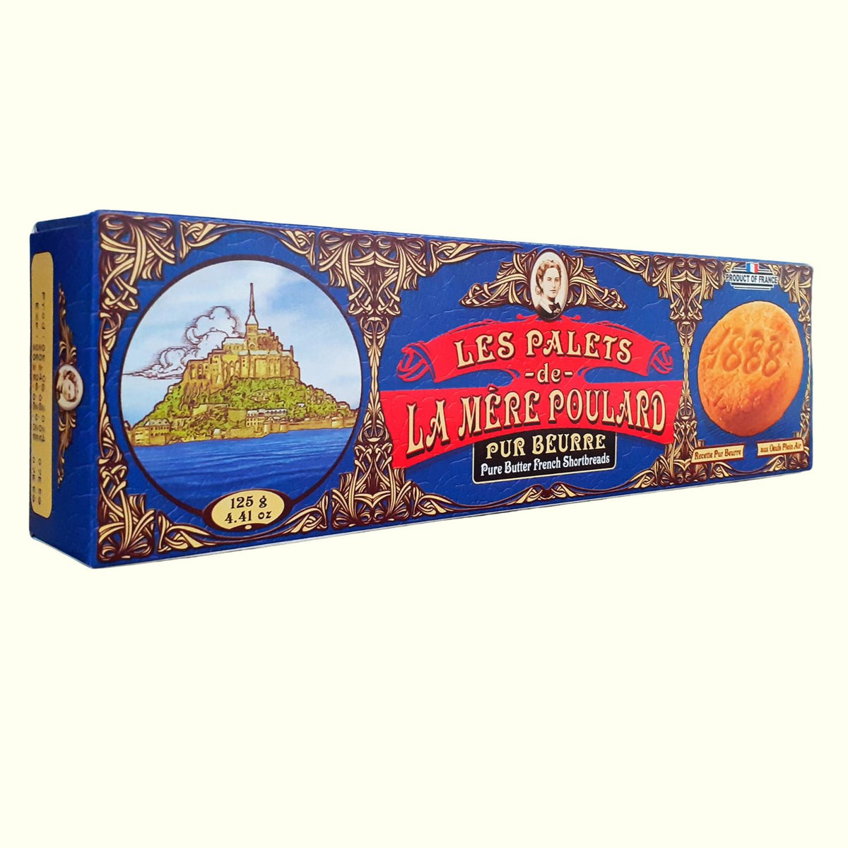 La Mère Poulard Les Palets Beurre Buttergebäck 125g - TopCandy