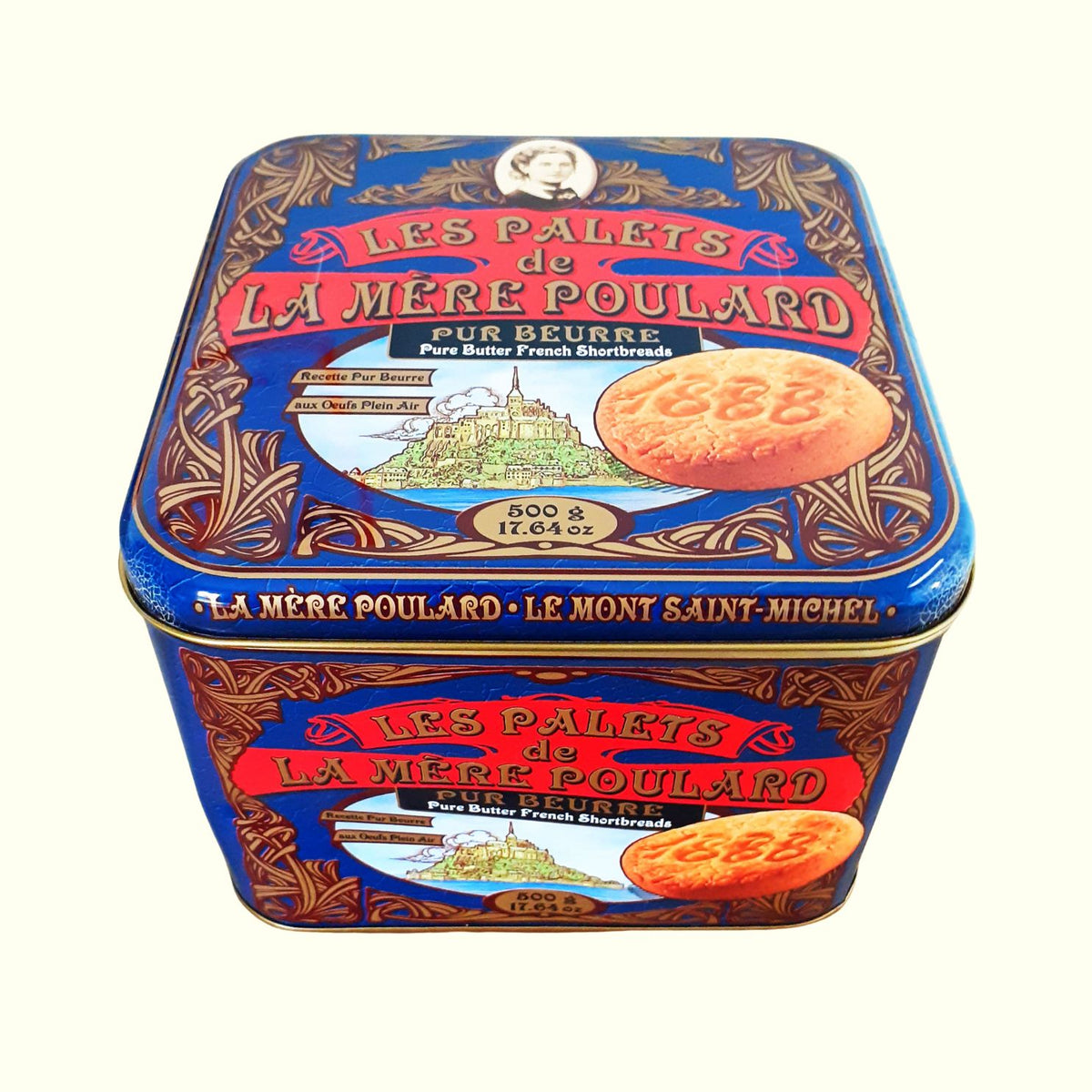 Les Palets De La Mére Poulard Schmuckdose 500g - TopCandy