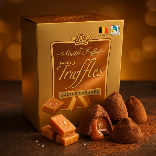 Maître Truffout Fancy Truffles Salted Caramel 200g