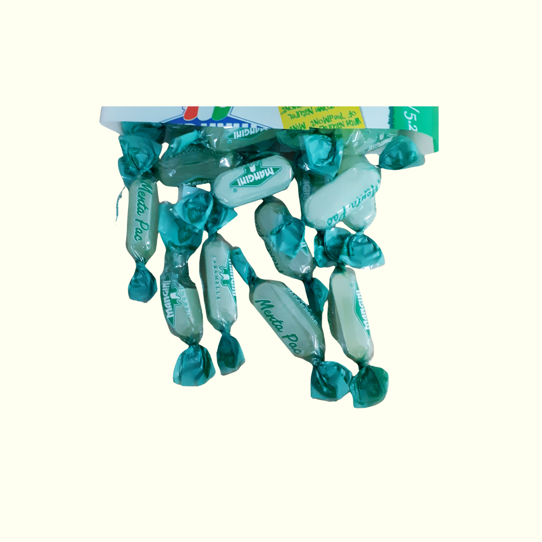 Mangini Caramelle Menta 150g Italienische Minzbonbons