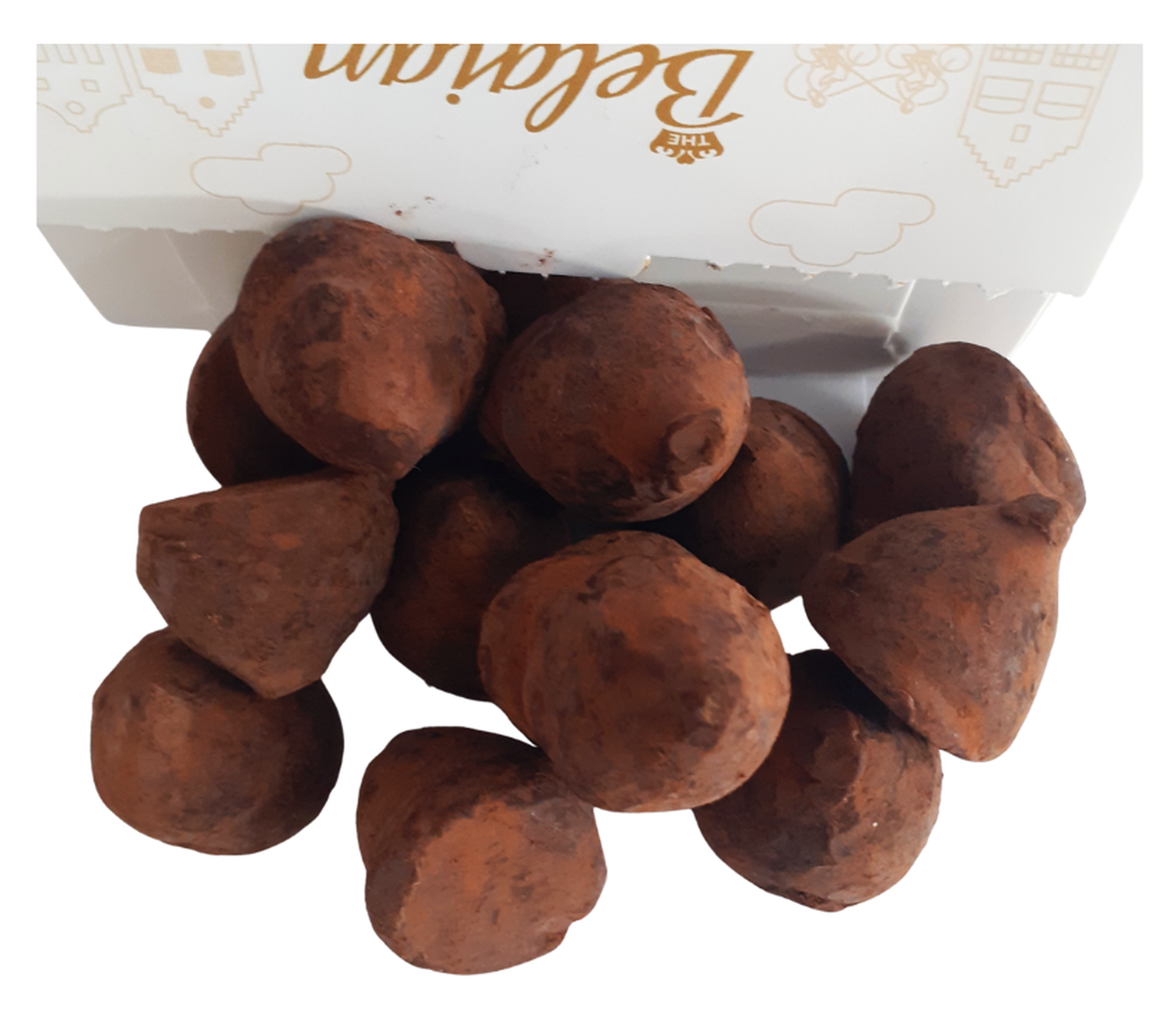 The Belgian Cocoa Dusted Truffles Marc De Champagne 200g