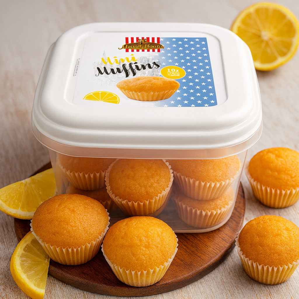 Meister Moulin Mini Muffins Lemon 250g