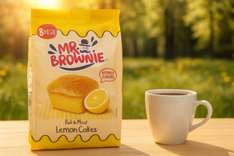 Mr. Brownie Lemon Cakes mit Zitronengeschmack 8 Stück 200g