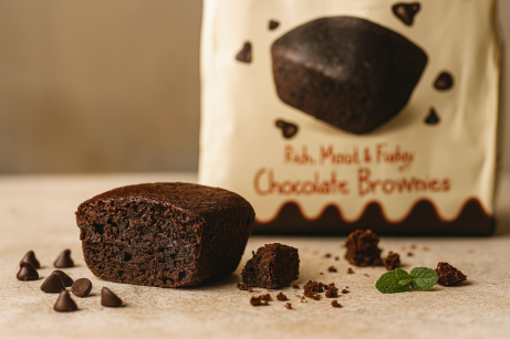 Mr. Brownie Chocolate mit Schokoladenstückchen 8 Stück 200g