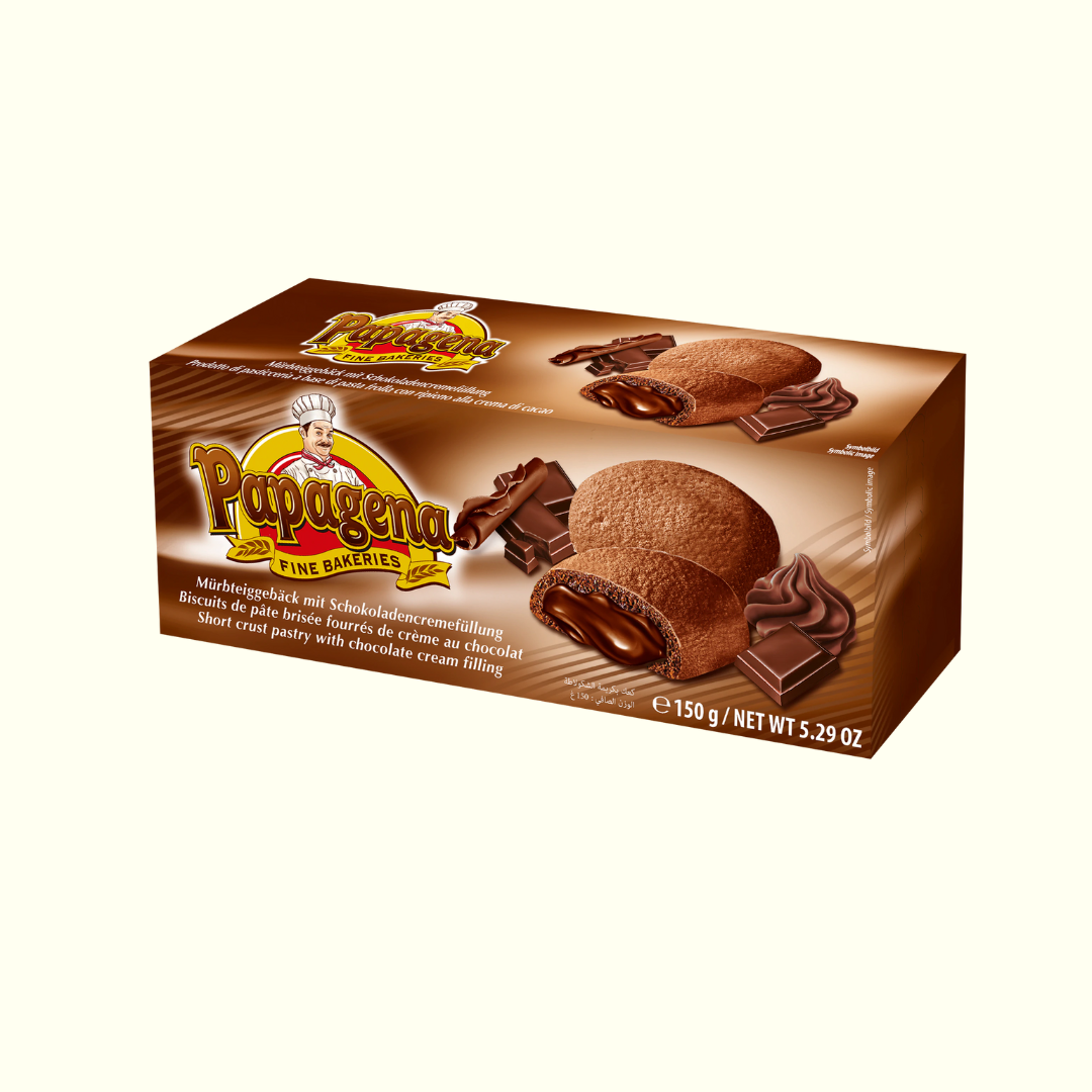 Papagena Biscuits Mit Schokoladenfüllung 150g