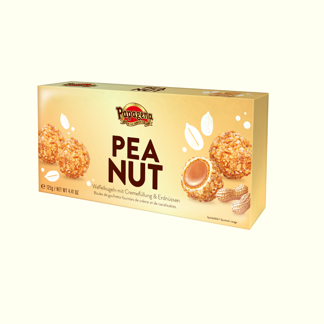 Papagena Waffelkugeln Mit Erdnuss 125g
