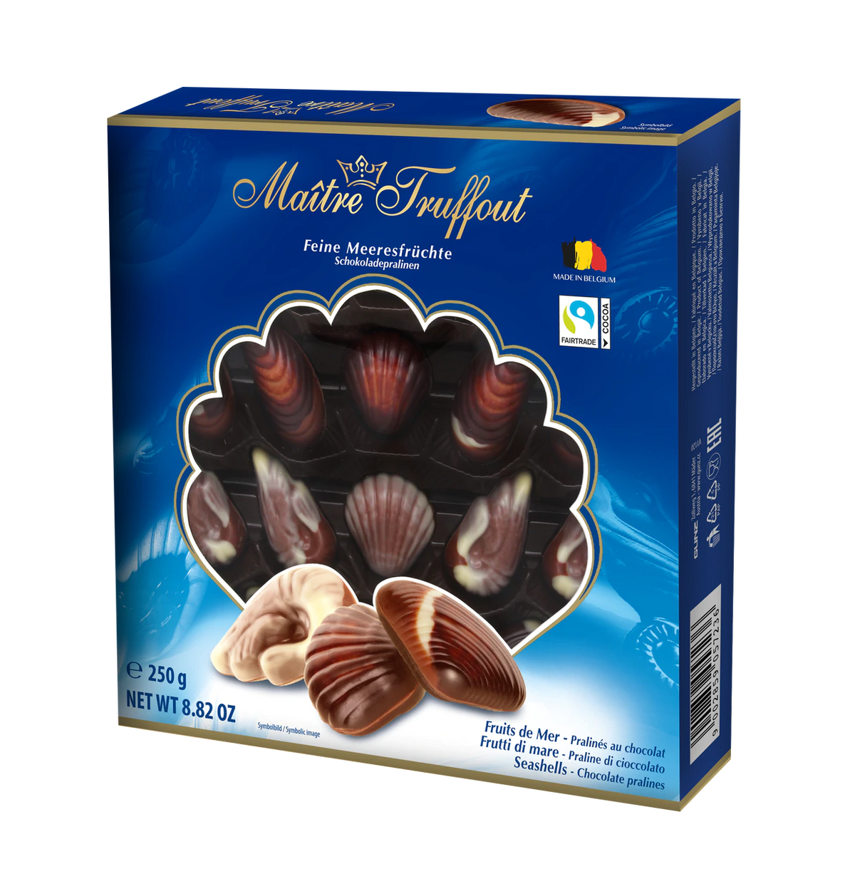Maître Truffout Feine Meeresfrüchte Schokoladenpralinen 250g