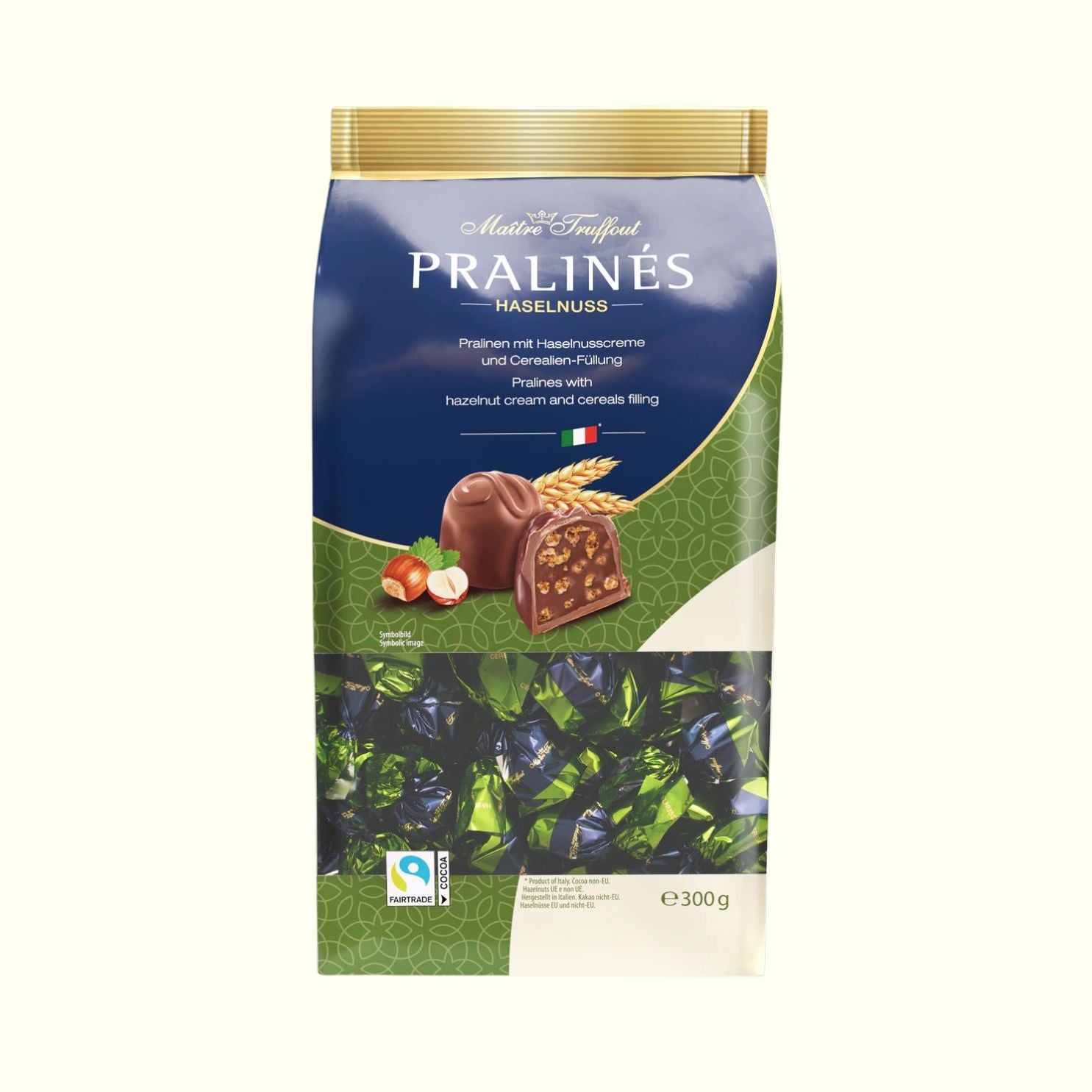 Maître Truffout Pralinés Selection Haselnuss gefüllt 300g - TopCandy