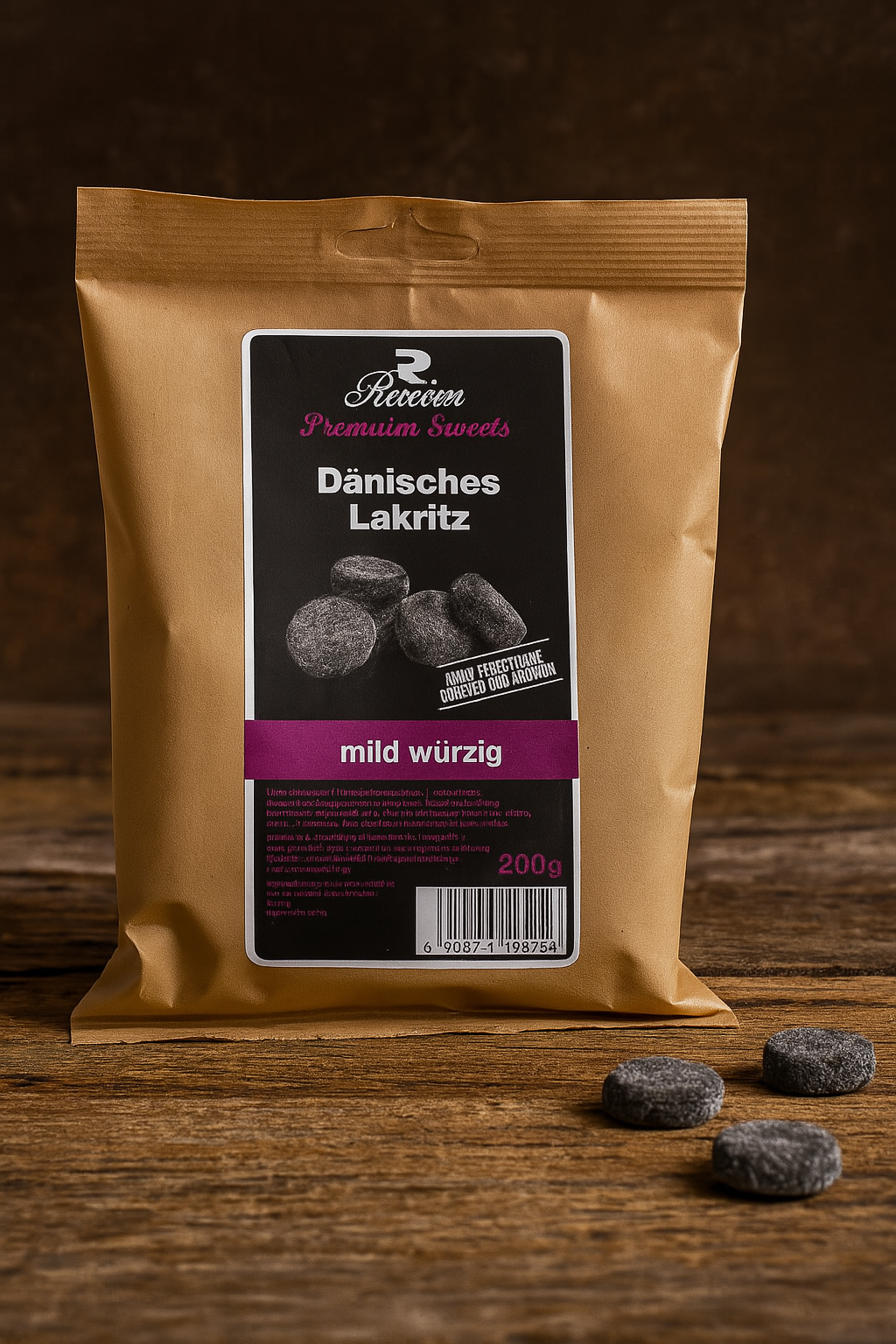 Rexim Premium Sweets Dänisches Lakritz 200g