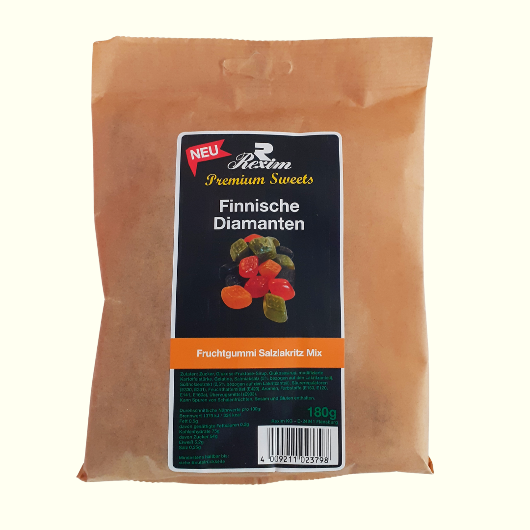 Rexim Premium Sweets Finnische Diamanten 180g