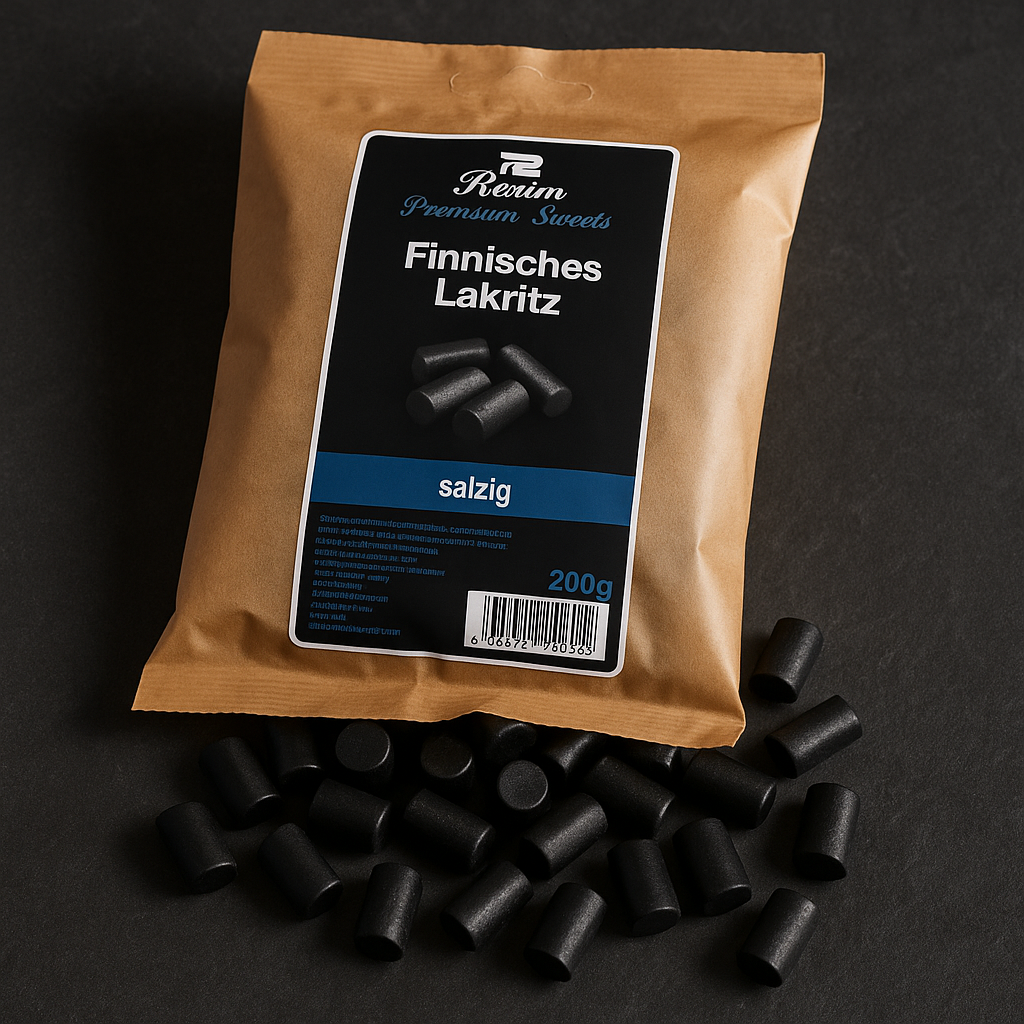 Rexim Premium Sweets Finnisches Lakritz Salzig 200g
