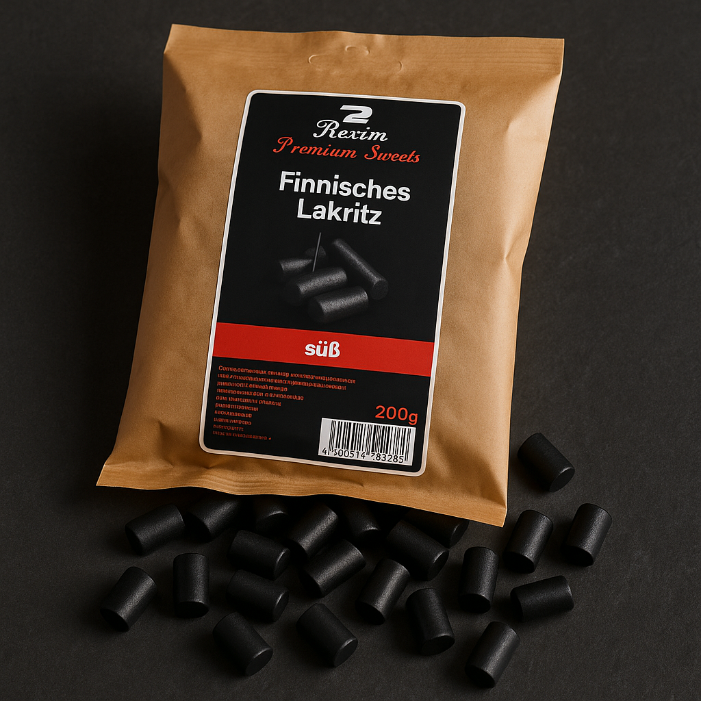 Rexim Premium Sweets Finnisches Lakritz Süss 200g