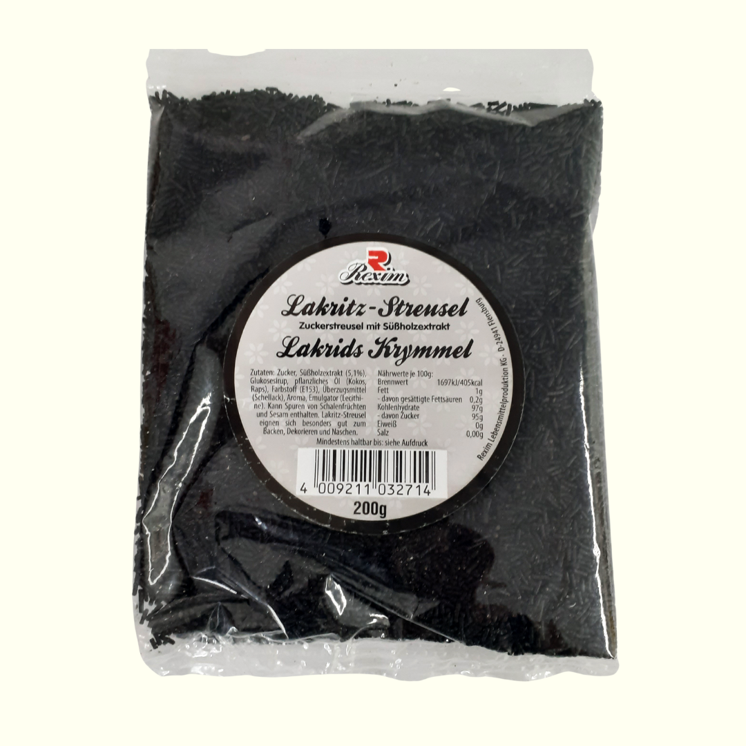 Rexim Lakritz Streusel 200g