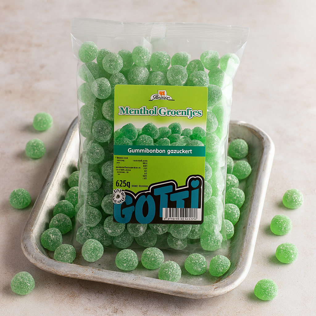 Rexim Menthol Groentjes 625g Großpackung