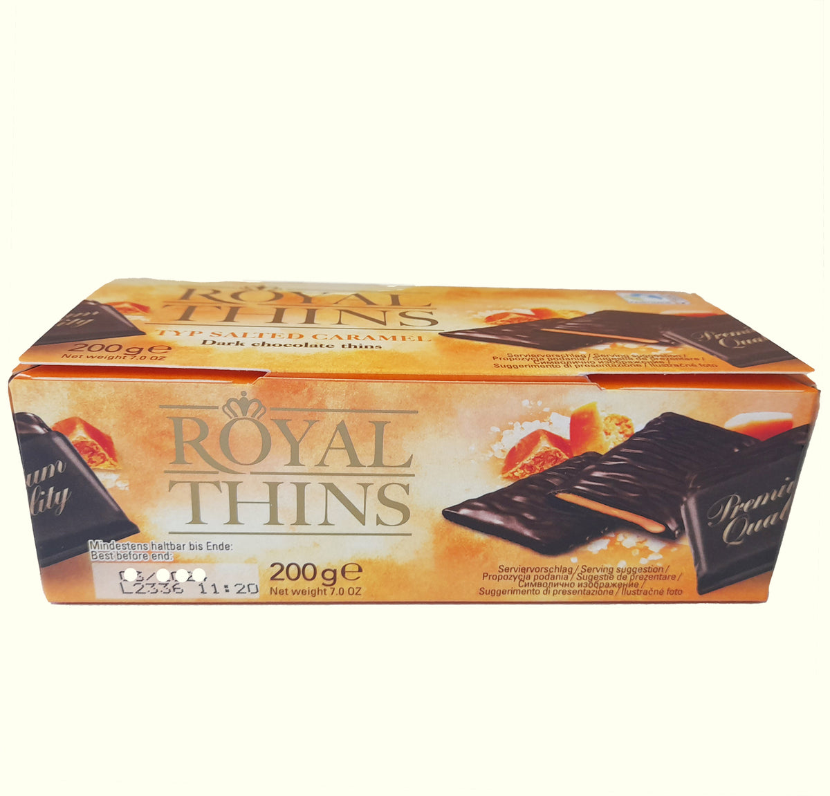 Royal Thins Typ Salted Caramel 200g
