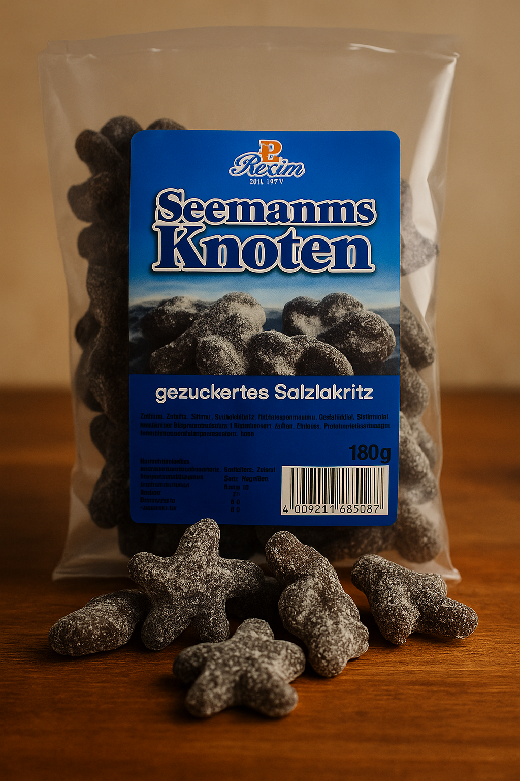 Rexim Seemannsknoten 180g Salzlakritz