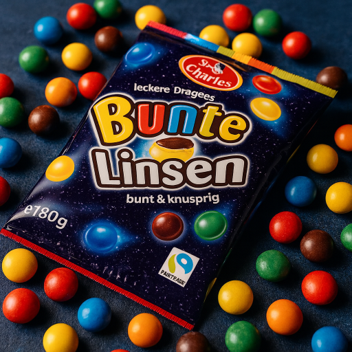 Sir Charles Schokoladelinsen Mit Milchschokolade 180g