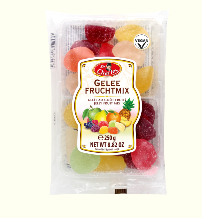 Sir Charles Gezuckertes Gelee mit Fruchtgeschmack 250g