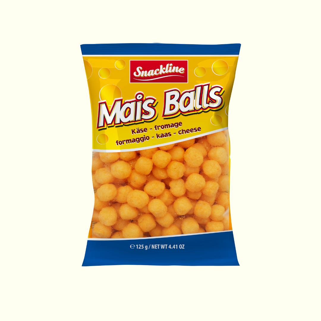 Snackline Mais Balls Käse 125g