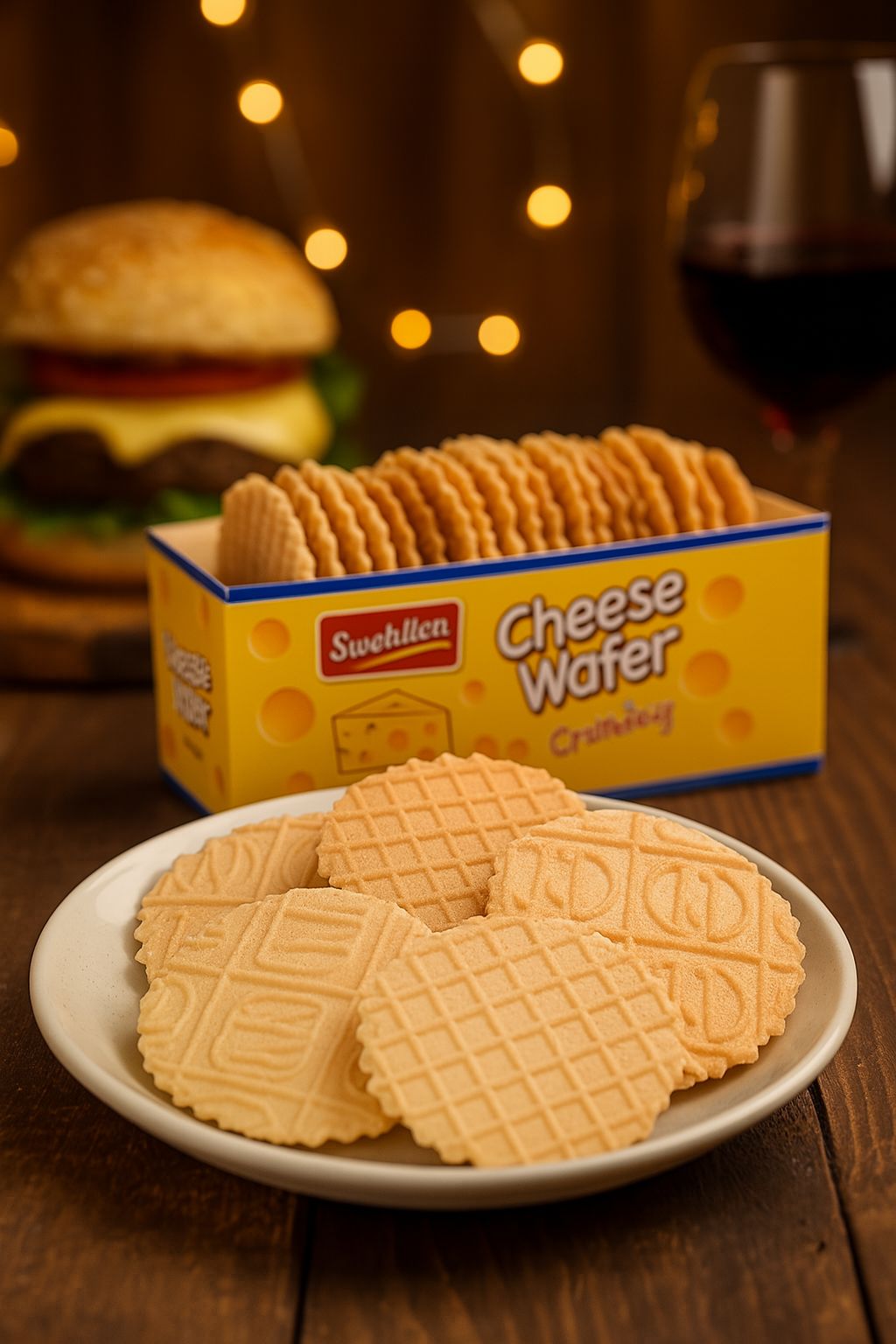 Snackline Käsewaffeln hauchdünn Classic 100g