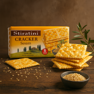 Stiratini Cracker Mit Sesam 250g