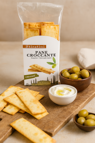 Stiratini Pane Croccante Olivenöl 140g