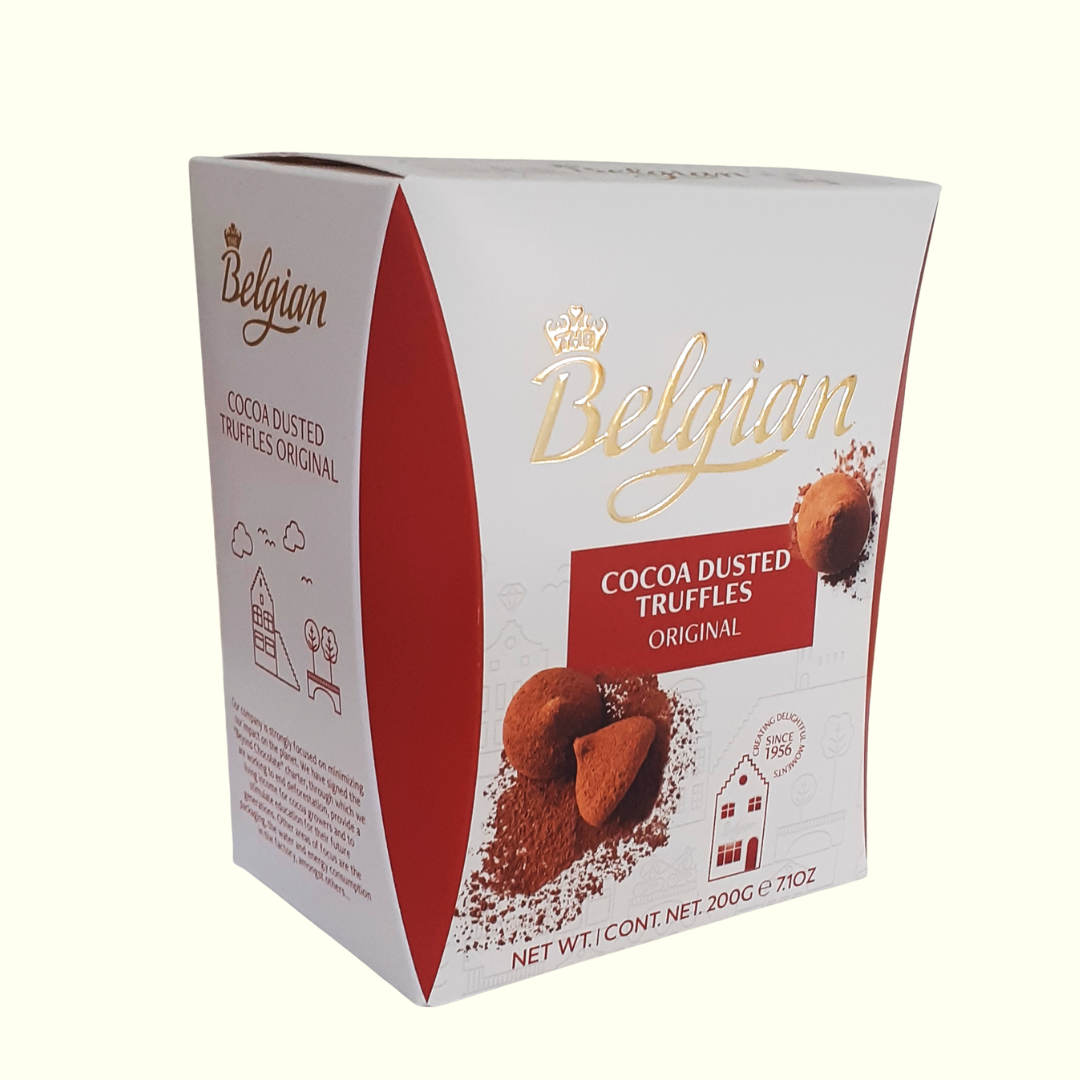 The Belgian Cocoa Dusted Truffles Original 200g