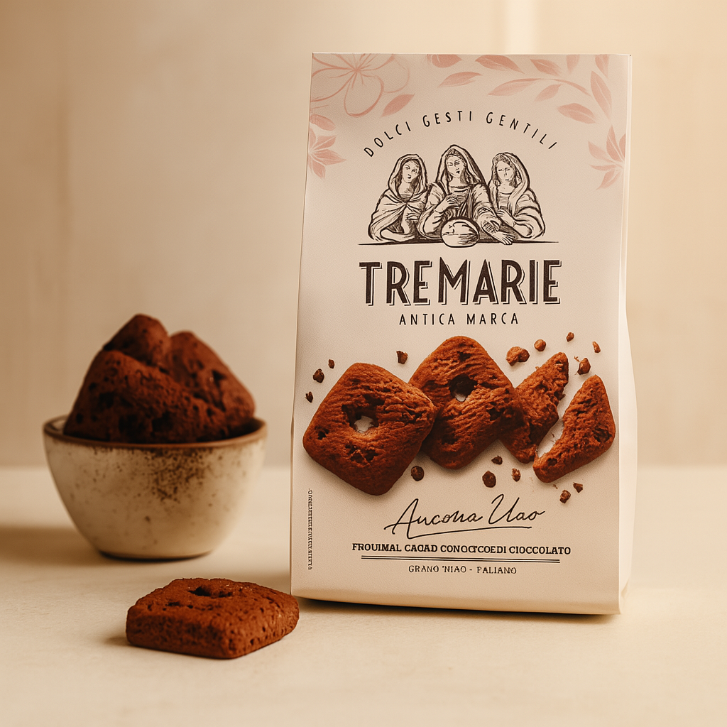 Tre Marie Kakao Mürbegebäck Mit Schokolade 315g