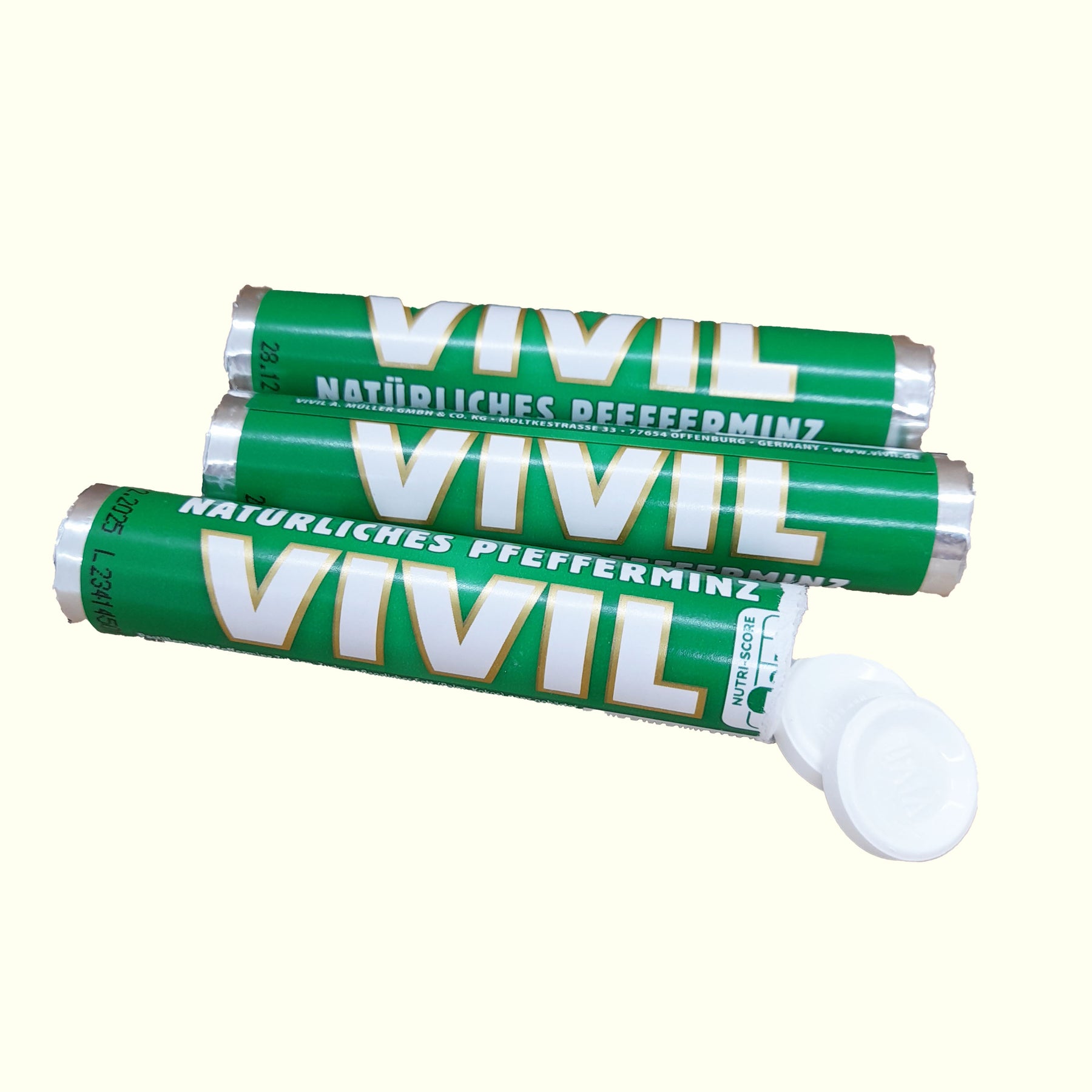 Vivil Natürliches Pfefferminz - 3 x 29g