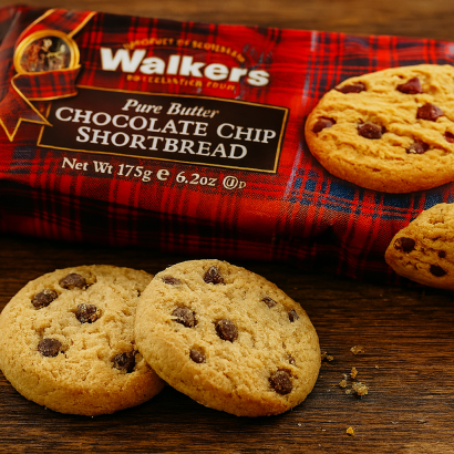 Walkers Shortbread Chocolate Chip mit Schokolade 175g