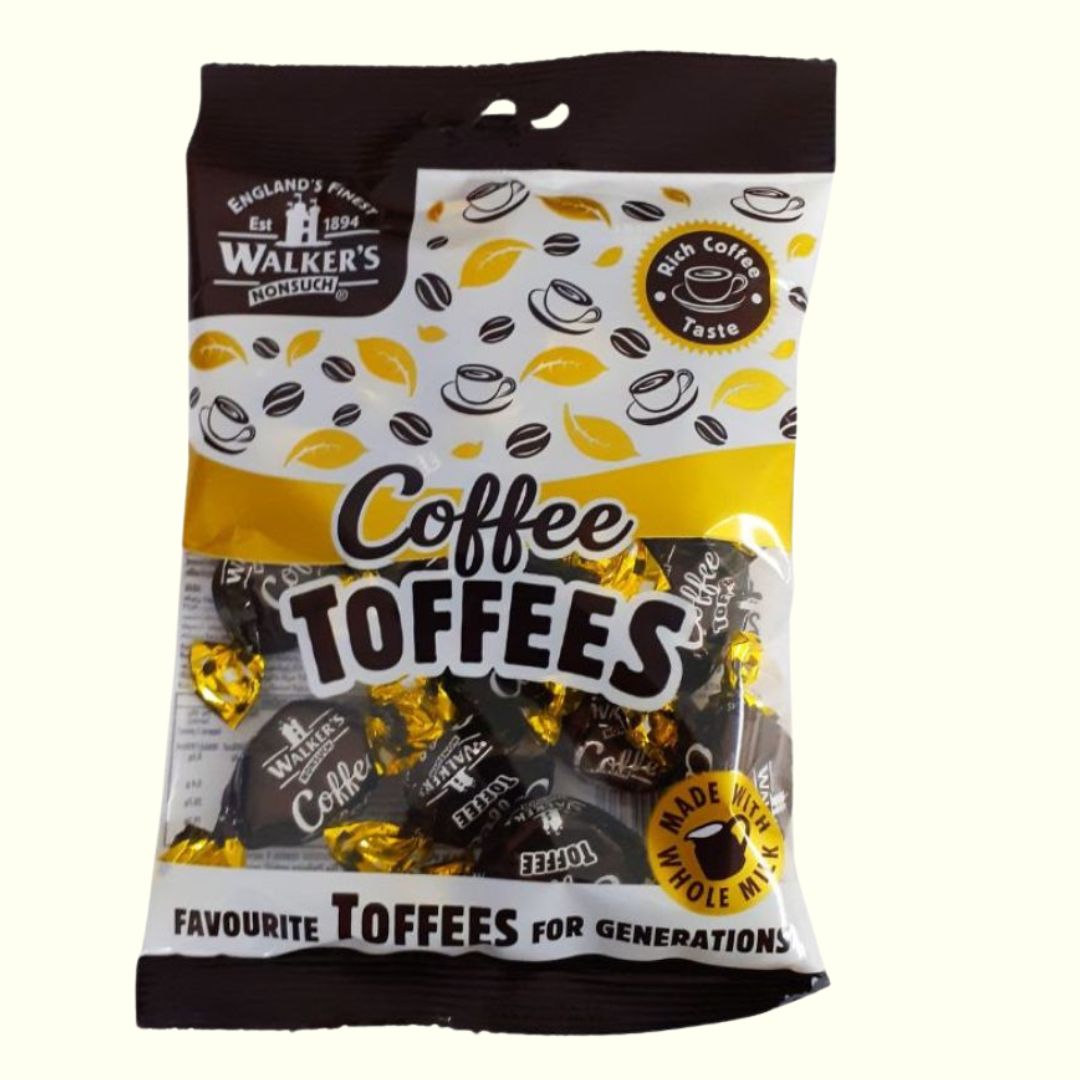 Walker`s Nonsuch Coffee Toffees Kaffeetoffees 150g - TopCandy