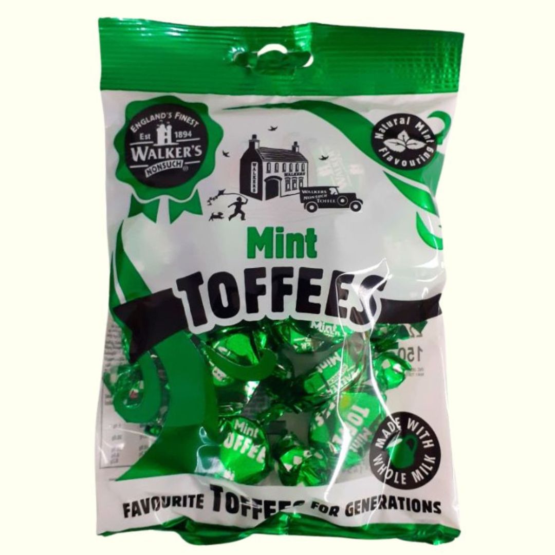 Walker`s Nonsuch Mint Toffees Minzkaramellen 150g - TopCandy