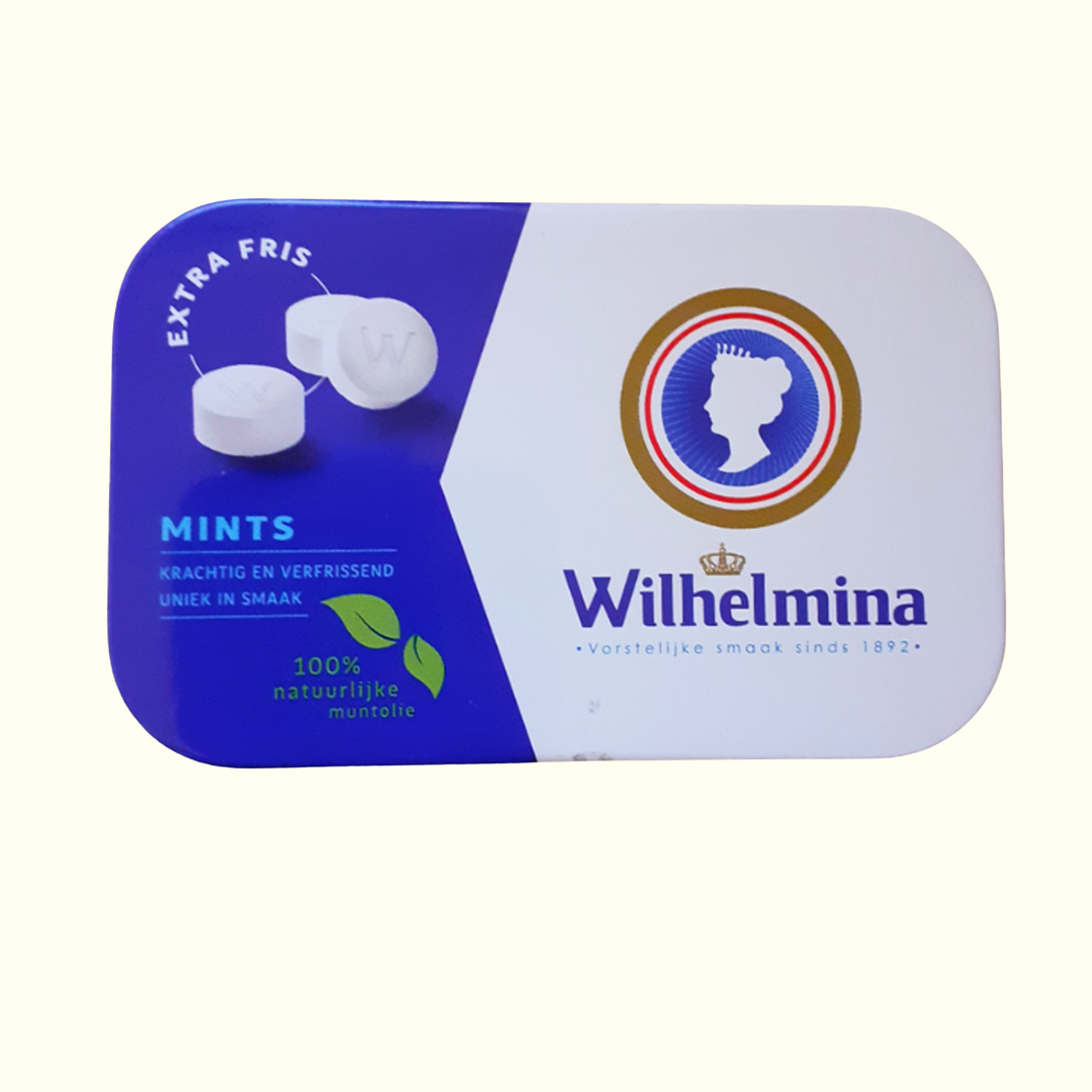 Wilhelmina Mints 50g Extra Frisch