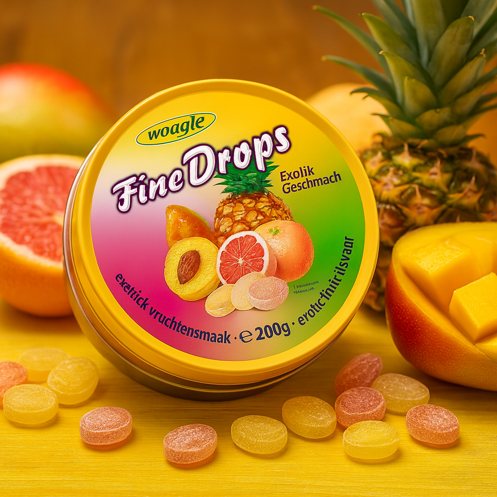 Woogie Fine Drops Exotik Geschmack 200g
